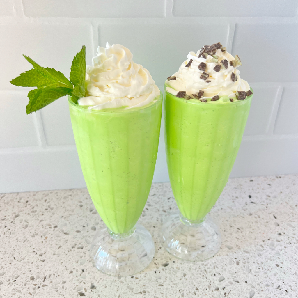 Easy Shamrock Shakes