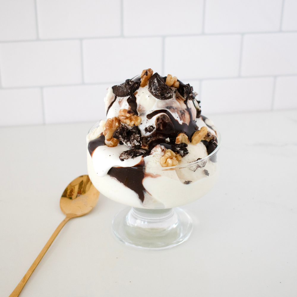Rockiest Road Ice Cream Sundae Recipe
