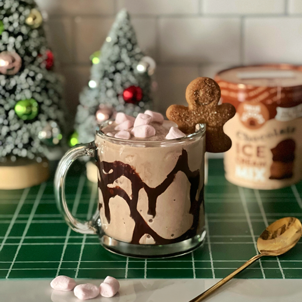 Frozen Hot Chocolate Quick Shake