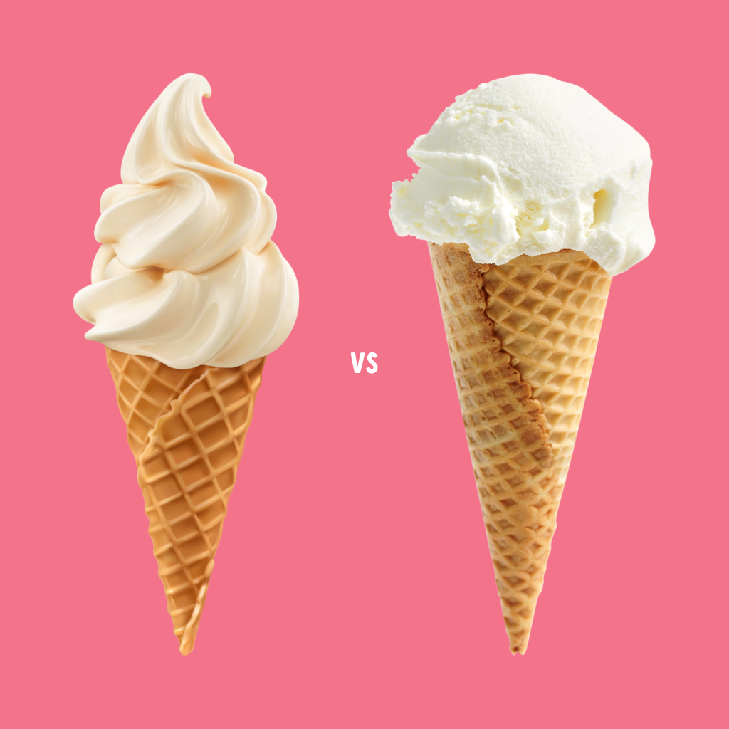 What's the Difference Between Soft Serve and Traditional Ice Cream?