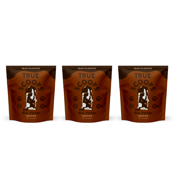 Hot Fudge Sauce Mix 3Pack True Scoops