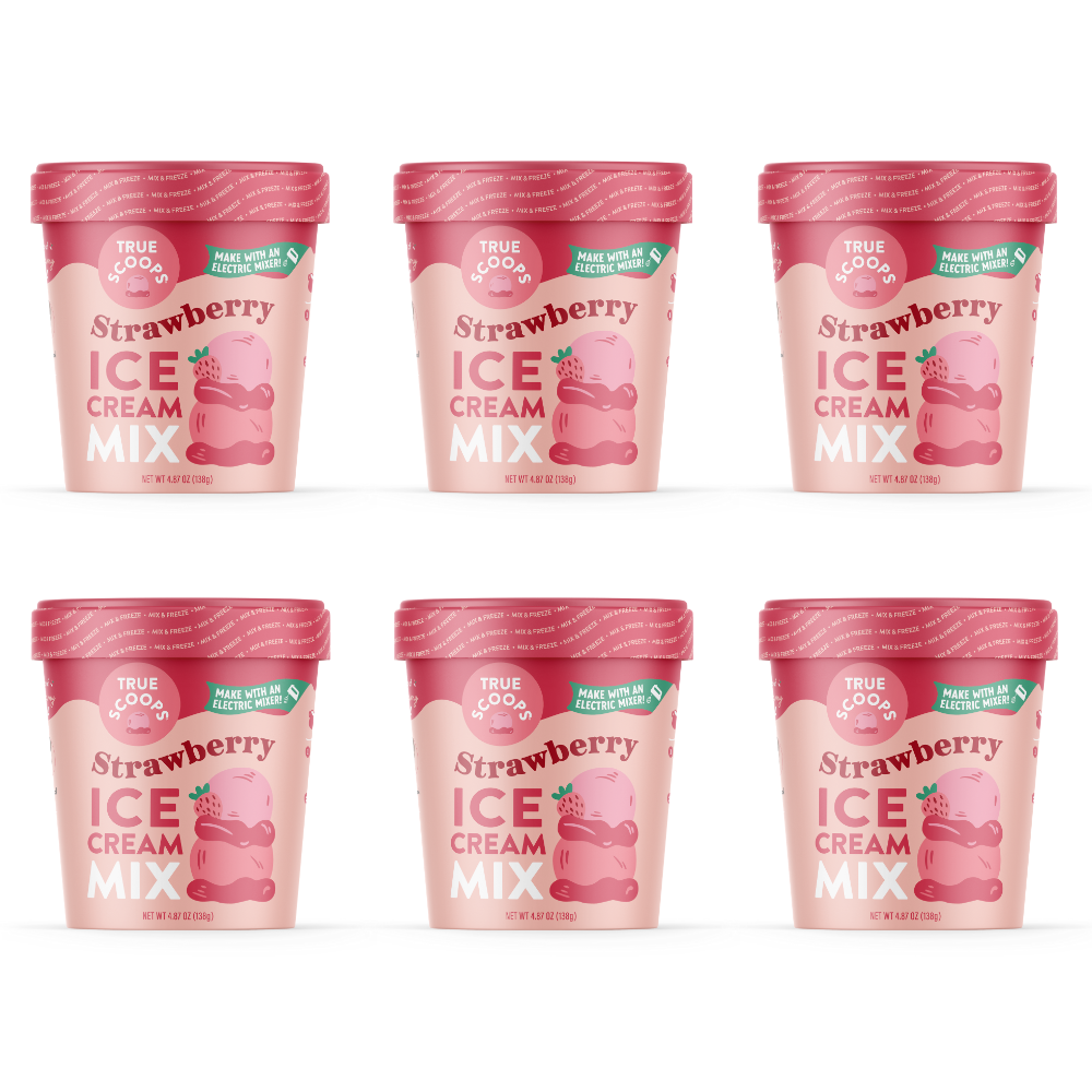 Strawberry Ice Cream Mix 6-Pack